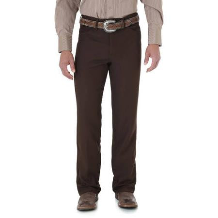 Wrangler Men's Wrancher Dress Jeans 82BN Brown