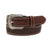 Ariat Men's Brown Basketweave Leather Belt
