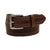Ariat Men's Double Stitch Leather Brown Belt