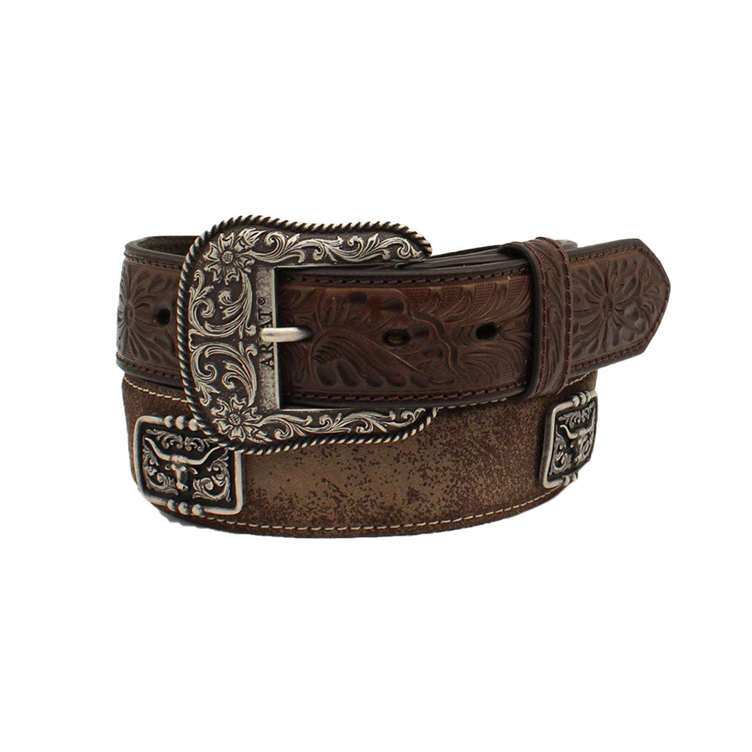 Ariat Men's Western Buckle & Belt 42