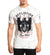 Affliction Code of Honor T-Shirt White Ice Wash