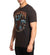 Affliction AC Wind Rider T-Shirt Black/Brown Lava Wash