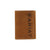 Ariat Debossed Logo Medium Brown Trifold Wallet