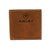 Ariat Men's Embossed Logo Medium Brown Bifold Wallet