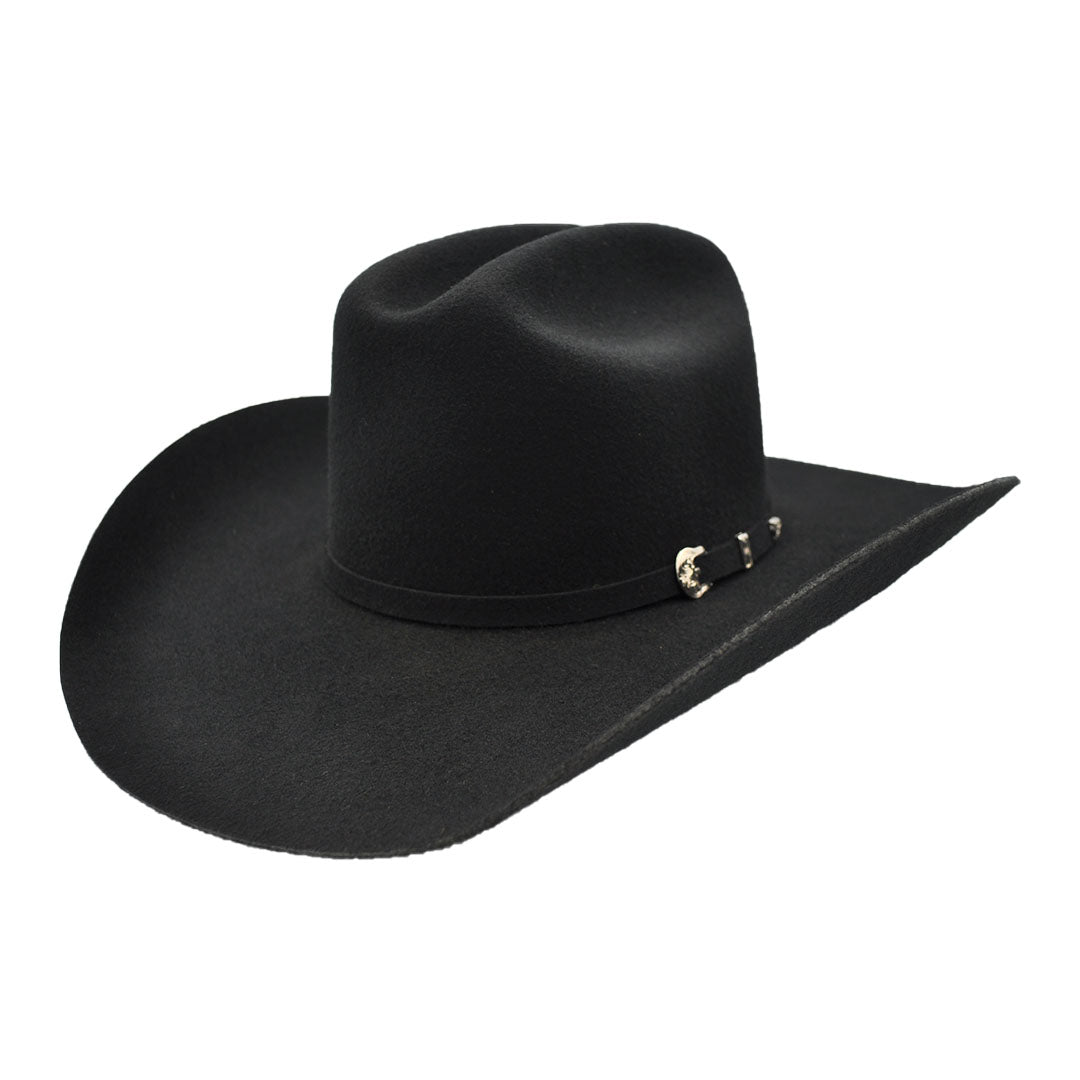 Ariat 2X Black Wool Cowboy Hat