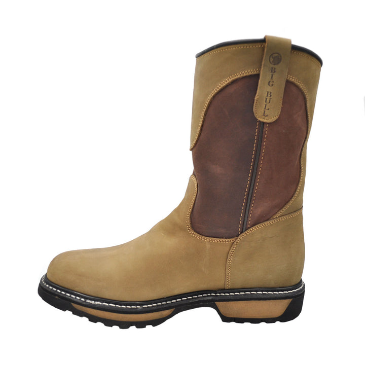 Big Bull Hornet Steel Toe Work Boot Brown