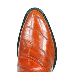 Gavel Men's Patricio Eel Skin Boots - Honey