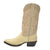 Gavel Men's Travis Smooth Ostrich Boots - Ivory