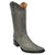 Gavel Men's Cortez Full Quill Ostrich Boots - Grey