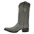 Gavel Men's Cortez Full Quill Ostrich Boots - Grey