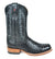 Gavel Men's Antonio Full Quill Ostrich Boots - Black