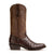 Gavel Men's Caiman Belly Cut Classic Western Boot - Brown