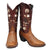 Luma Samantha Women's Tan Square Toe Western Boots