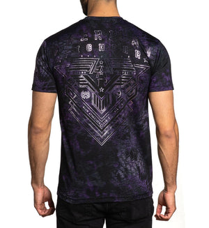 American Fighter Perkins T-Shirt Purple/Black