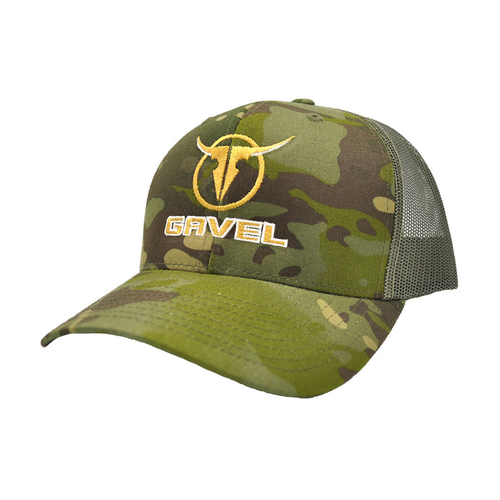 Gavel Yupoong Retro Green Camo Cap