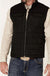 Hooey Men's Packable Black Full Zip Vest