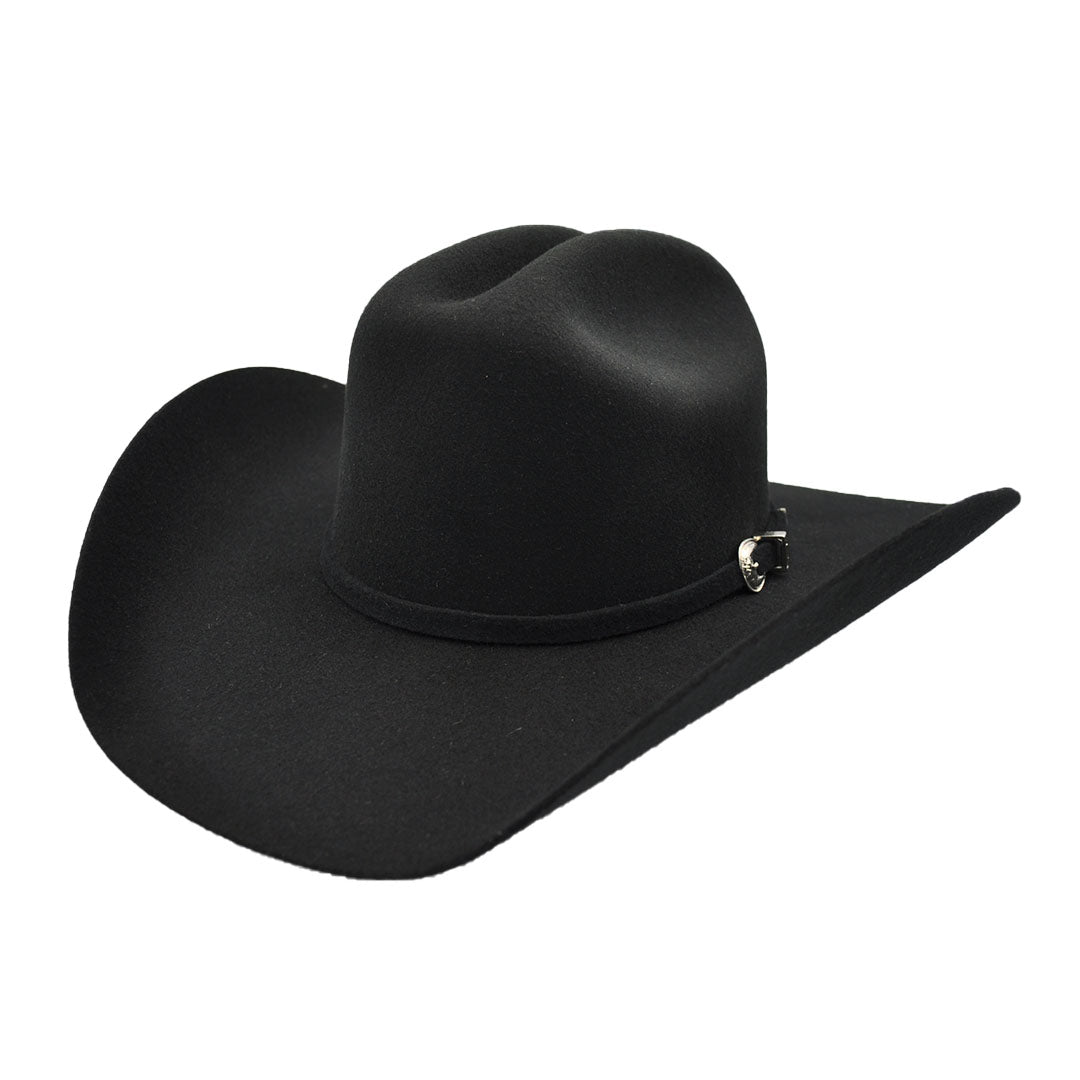 Justin 3X Rodeo Black Wool Felt Western Hat