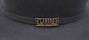 Laredo 100X Larry Black Wool Cowboy Hat