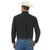 Wrangler Men's George Strait Long Sleeve Shirt Black