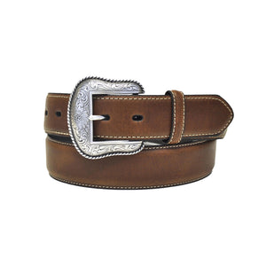 Nocona Men's Western Leather Belt - Brown