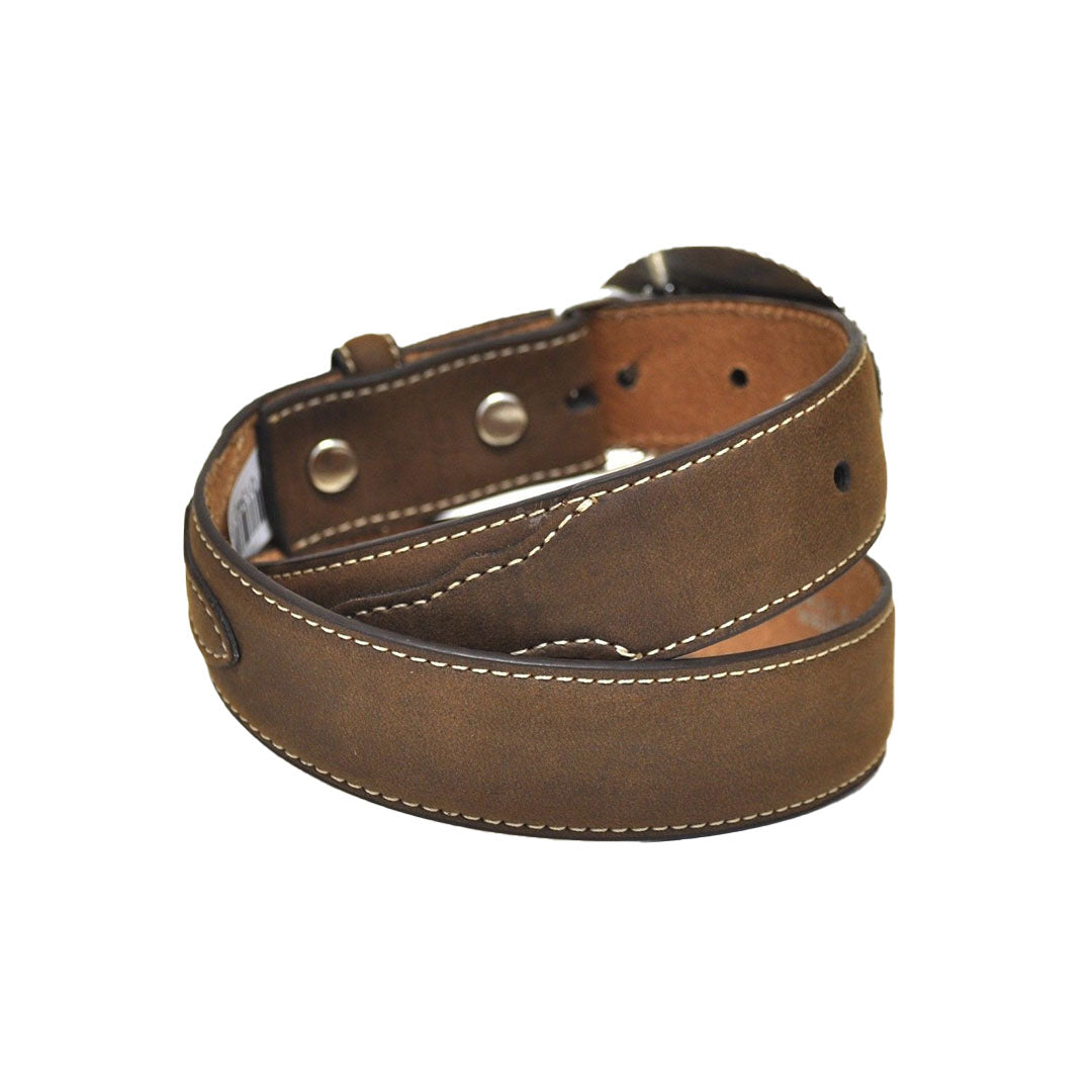 Nocona Kid's Cowboy Prayer Buckle Western Leather Belt – Gavel