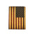 Nocona Men's USA Flag Trifold Leather Wallet
