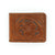 Nocona Tooled Tan Leather Bifold Wallet