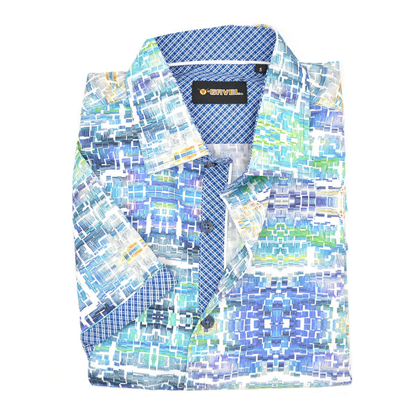 Gavel Men's Getafe Fashion Dress Shirt Gavel Western Wear