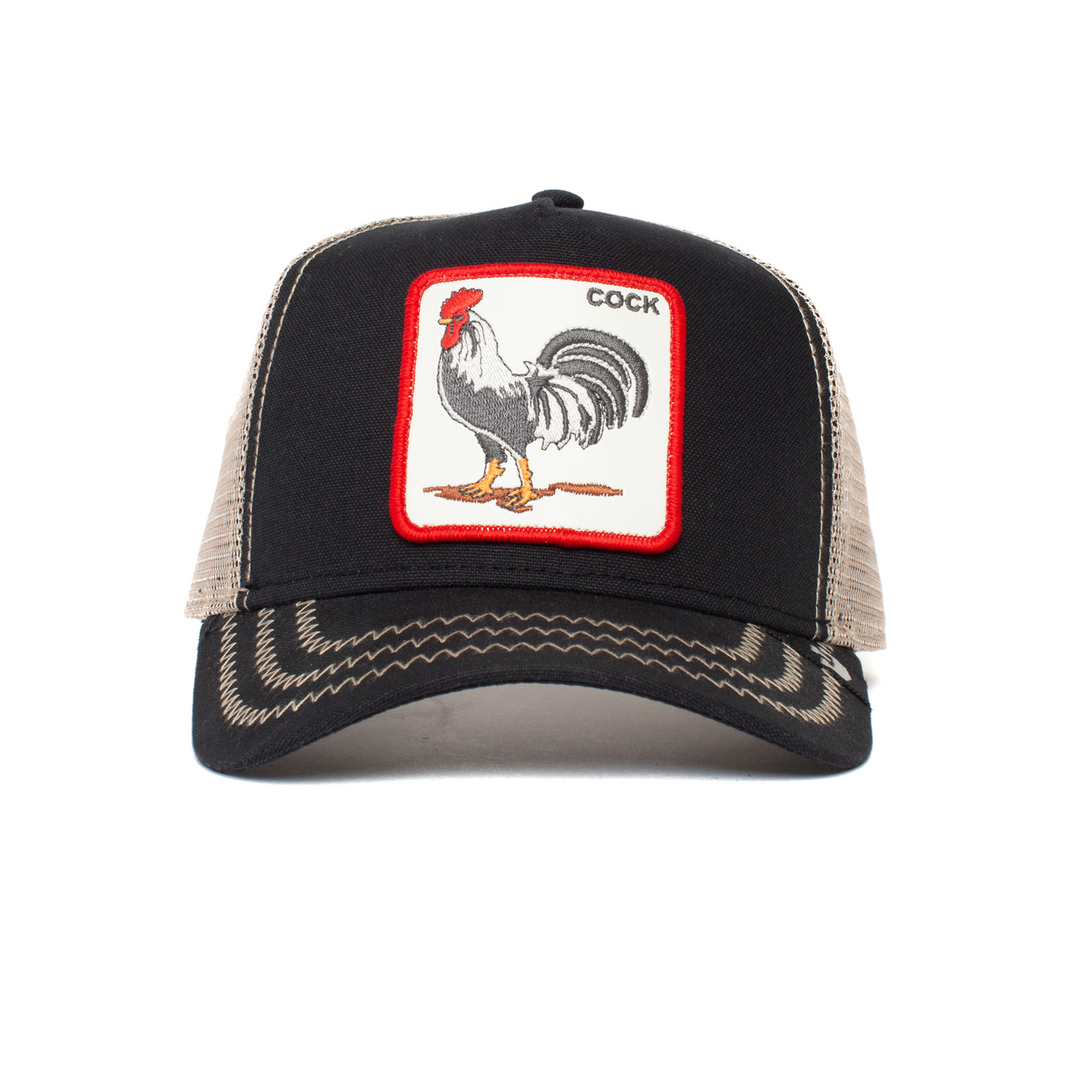 Goorin Bros The Cock Black Trucker Hat