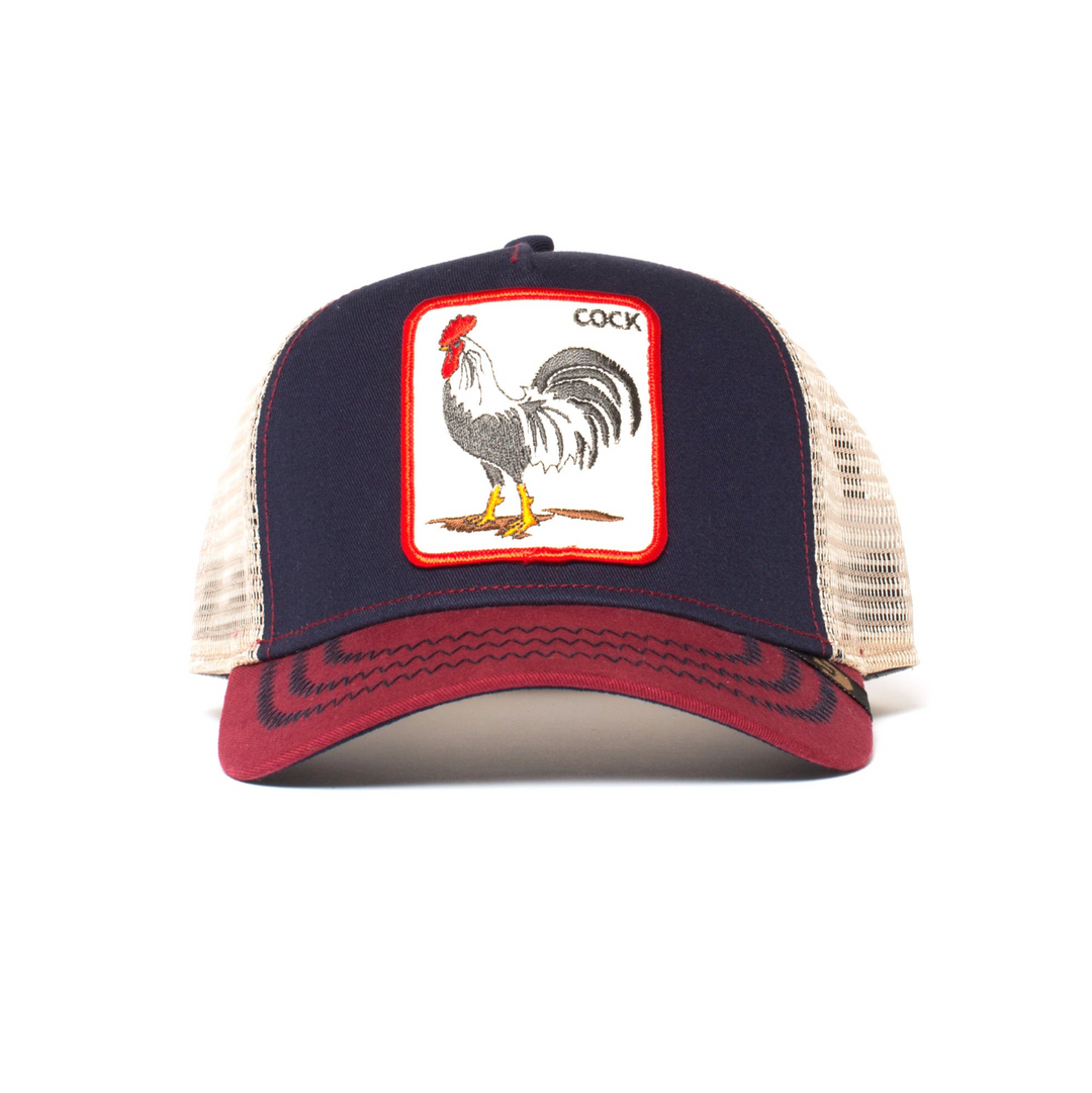 Goorin Bros Rooster Navy Trucker Hat