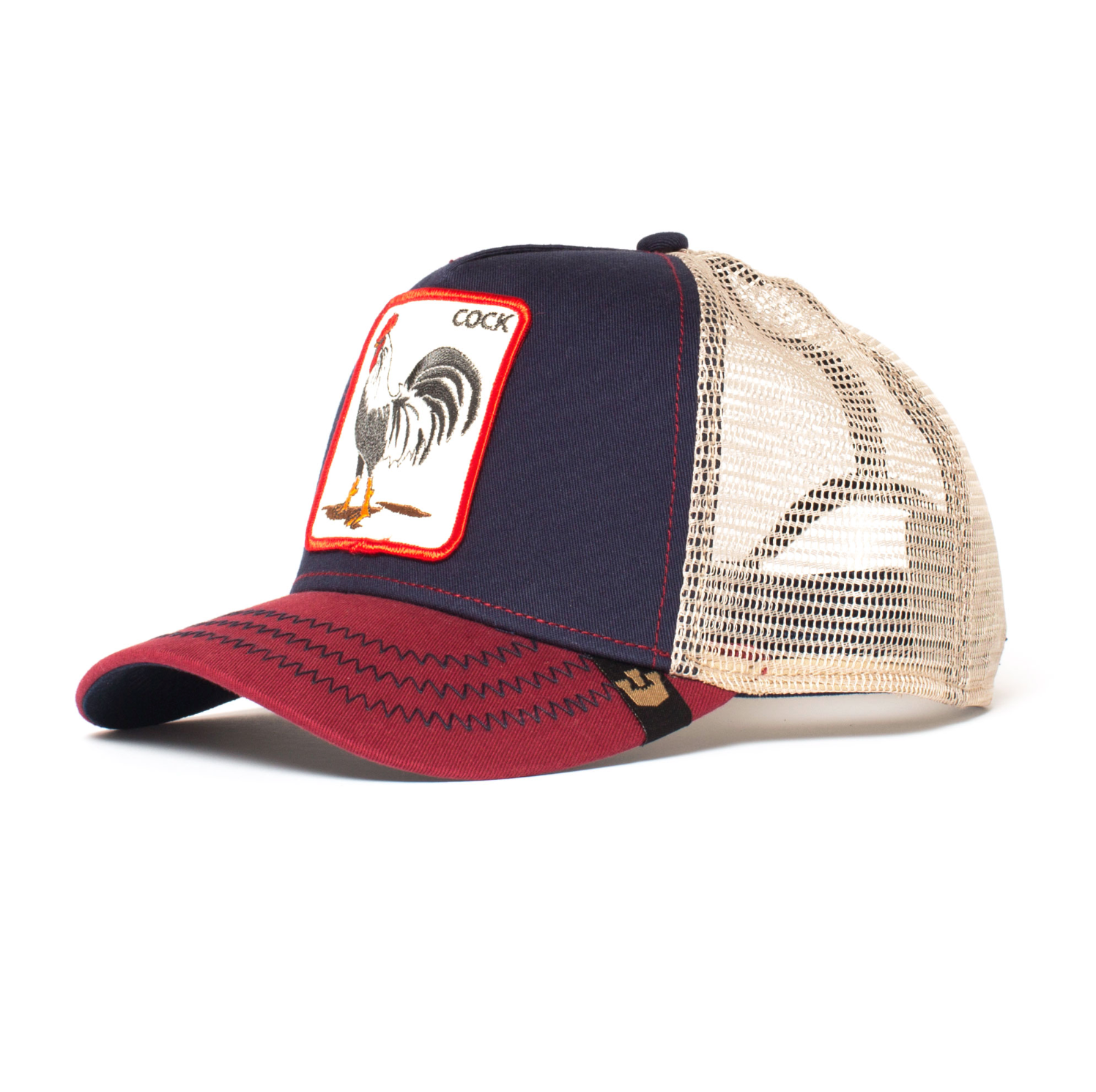 Goorin Bros Rooster Navy Trucker Hat