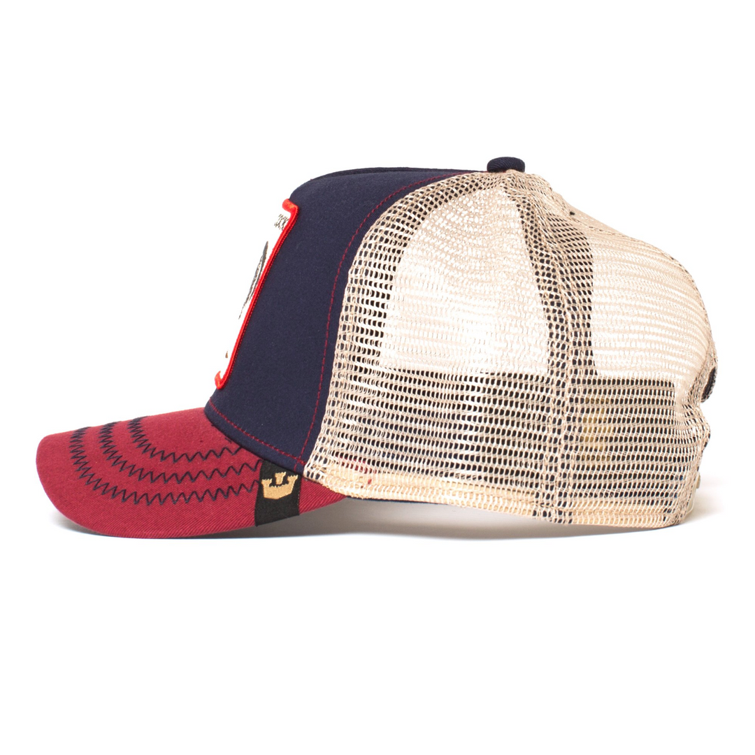 Goorin Bros Rooster Navy Trucker Hat