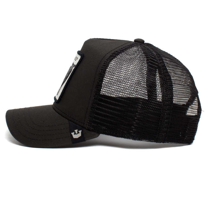 Goorin Bros Black Sheep Black Trucker Hat