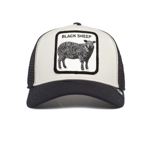 Goorin Bros Black Sheep White Trucker Hat