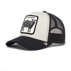 Goorin Bros Black Sheep White Trucker Hat