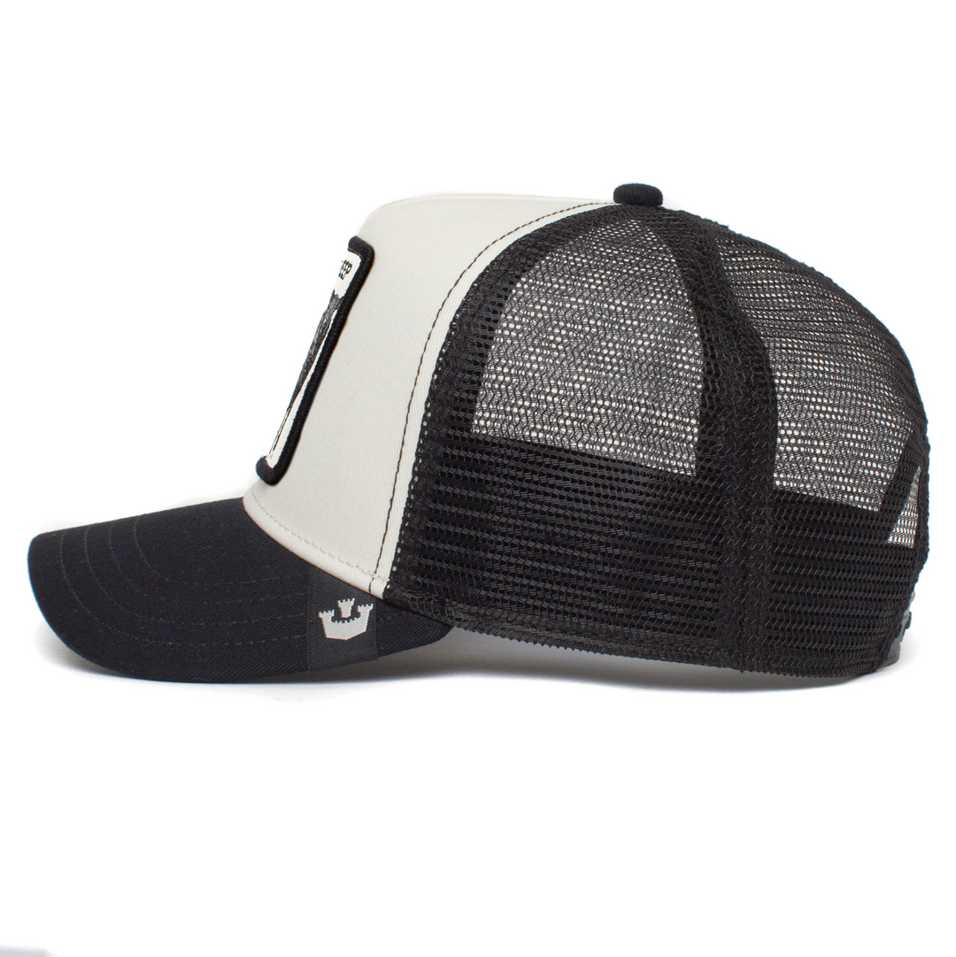 Goorin Bros Black Sheep White Trucker Hat