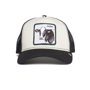 Goorin Bros Cash Cow White Trucker Hat