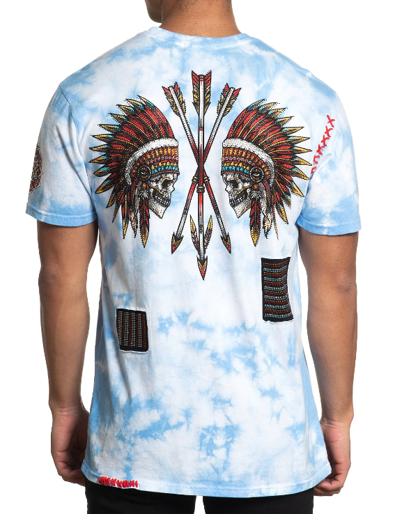 Affliction Nighthawk Trail Sky Shirt