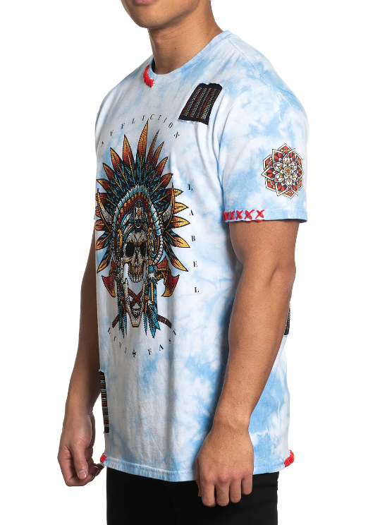 Affliction Nighthawk Trail Sky Shirt