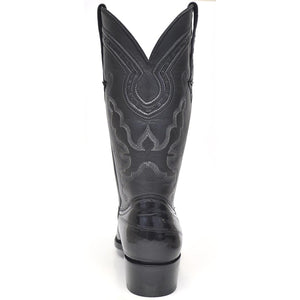 Gavel Men's Patricio Eel Skin Boots - Black