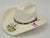 Larry Mahan 10X Brindle Straw Cowboy Hat