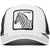 Goorin Bros Zebra Exxxtreme White Trucker Hat