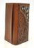 Nocona Floral Embossed Tan Leather Calf Hair w/ Blue Stones Wallet