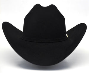 Larry Mahan 6X Real Black Fur Felt Cowboy Hat