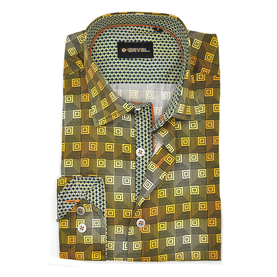 Gavel Men's Utrera Fashion Dress Shirt